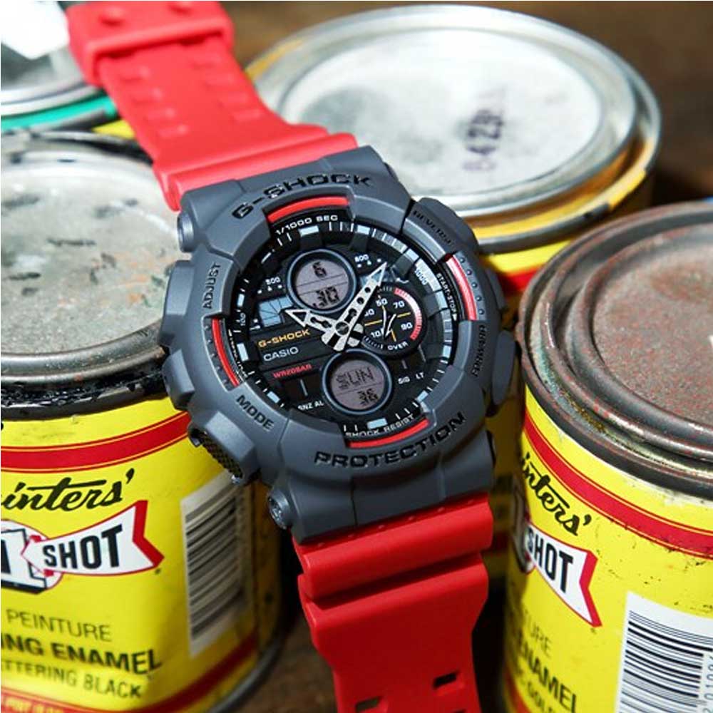 CASIO G-SHOCK GA-140-4ADR MEN'S WATCH - H2 Hub Watches