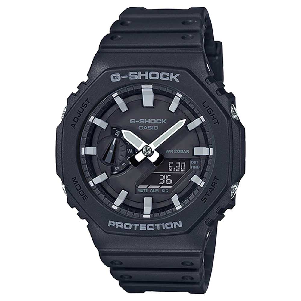 CASIO G-SHOCK GA-2100-1ADR CARBON CORE GUARD MEN'S WATCH - H2 Hub Watches