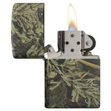 Zippo Lighter Real Tree Never Vintage #24072