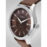 Victorinox Swiss Army Alliance Brown Leather Strap Men's Watch 241766