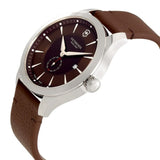 Victorinox Swiss Army Alliance Brown Leather Strap Men's Watch 241766