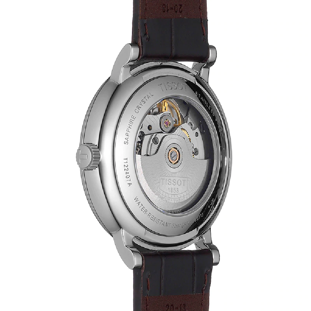 TISSOT T1224071603100 CARSON PREMIUM POWERMATIC 80 MEN'S WATCH - H2 Hub Watches