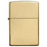 ZIPPO CLASSIC #254B HIGH POLISH BRASS POCKET LIGHTER