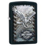 Zippo Lighter Black Harley-Davidson #28485