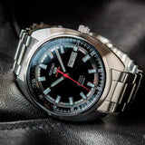 SEIKO 5 SPORTS TURTLE SRPB19K1 AUTOMATIC STAINLESS STEEL MEN'S SILVER WATCH - H2 Hub Watches