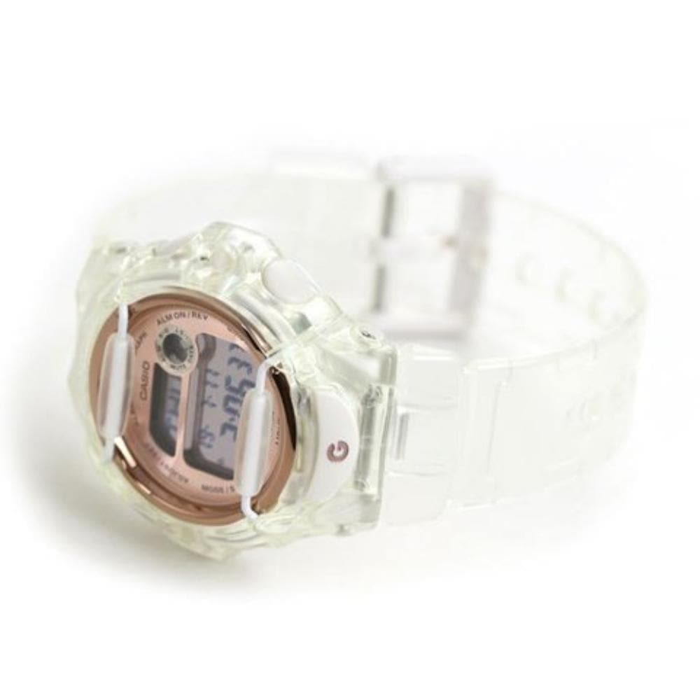 CASIO BABY-G BG-169G-7BDR DIGITAL TRANSPARENT RESIN WOMEN'S WATCH - H2 Hub Watches