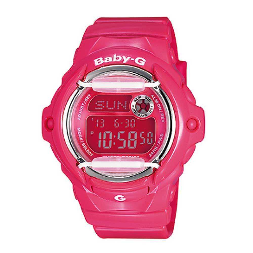 CASIO BABY-G BG-169R-4BDR DIGITAL QUARTZ PINK RESIN WOMEN'S WATCH - H2 Hub Watches