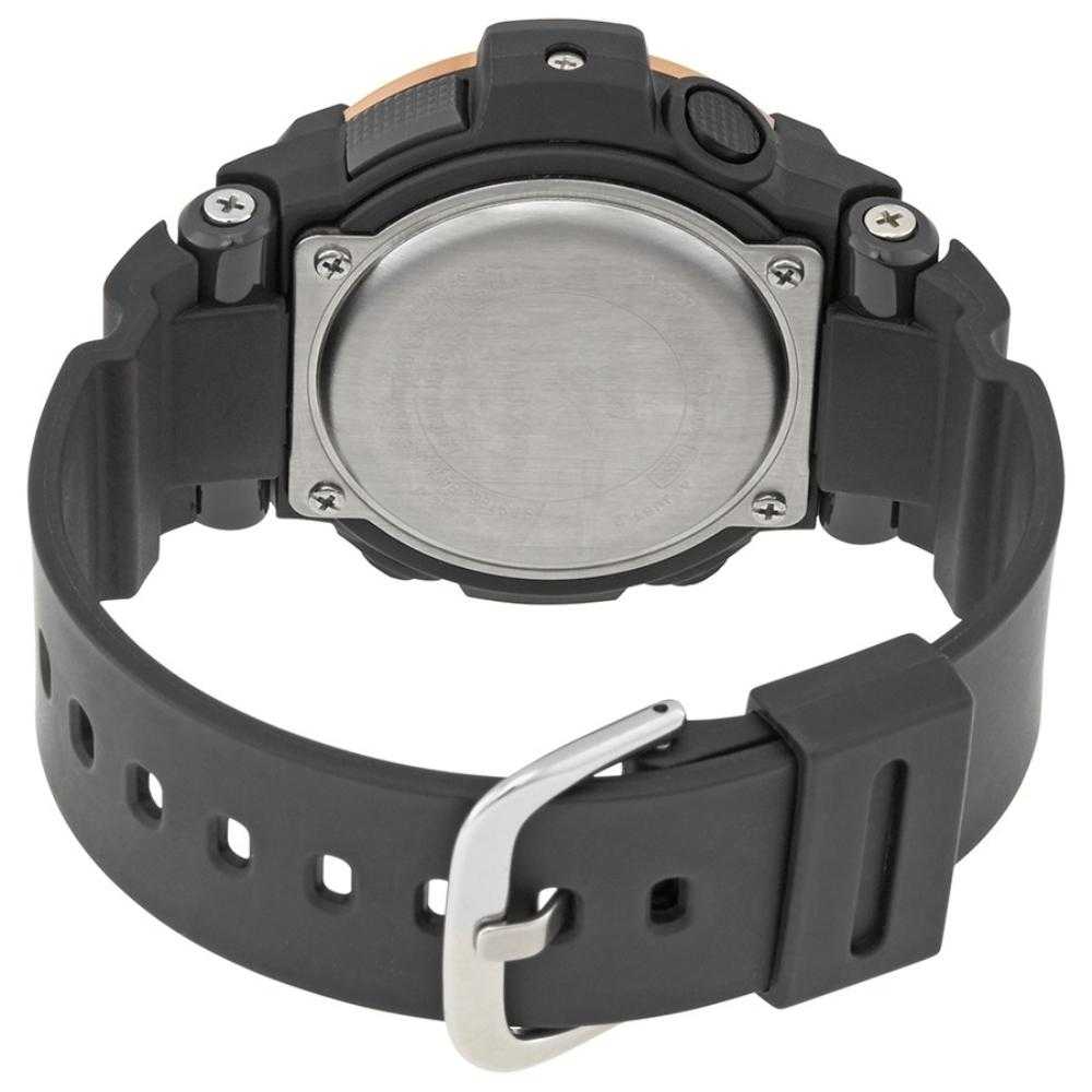 CASIO BABY-G BGA-210-1BDR DIGITAL QUARTZ BLACK GOLD RESIN WOMEN'S WATCH - H2 Hub Watches
