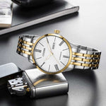 CITIZEN NH8354-58AB AUTOMATIC TWO TONE GOLD STAINLESS STEEL MEN'S WATCH - H2 Hub Watches