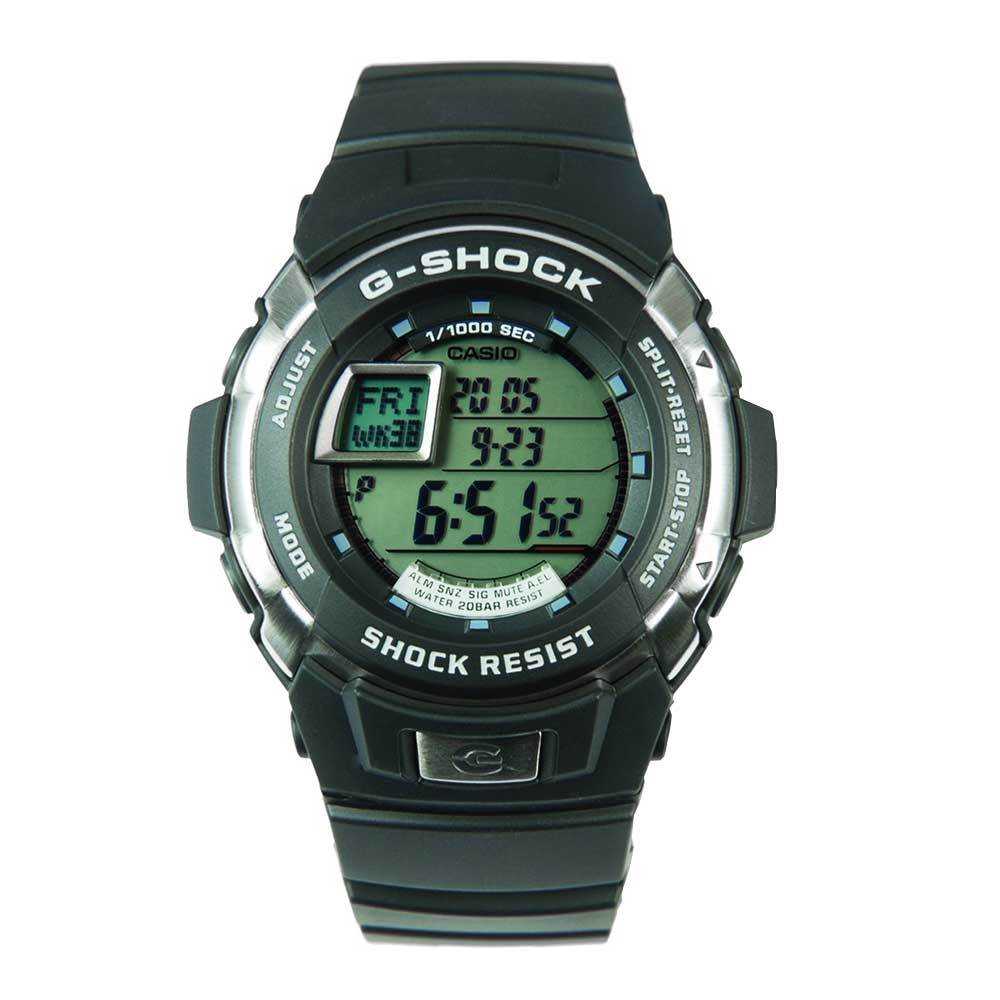 CASIO G-SHOCK G-7700-1ER DIGITAL QUARTZ BLACK RESIN UNISEX'S WATCH - H2 Hub Watches