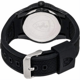 FERRARI SCUDERIA REDREV ANALOG QUARTZ BLACK RESIN 0840004 SILICONE STRAP MEN'S WATCH - H2 Hub Watches