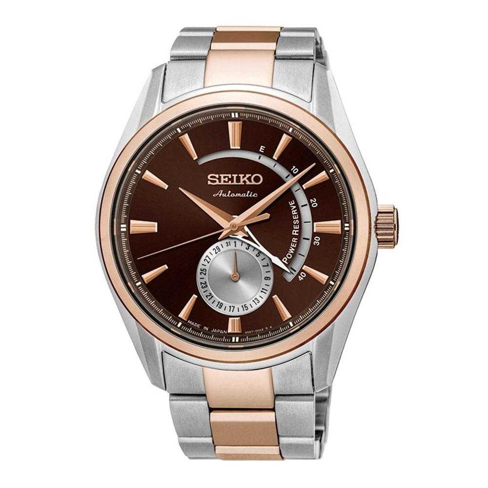SEIKO PRESAGE SSA308J1 AUTOMATIC STAINLESS STEEL MEN'S TWO TONE WATCH - H2 Hub Watches