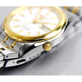 SEIKO 5 SNKG98K1 STAINLESS STEEL MEN'S TWO TONE WATCH - H2 Hub Watches