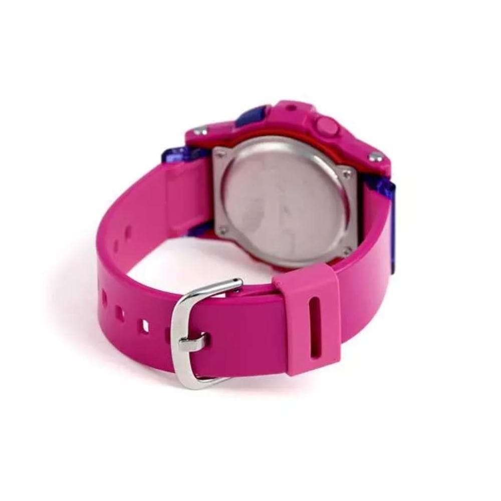 CASIO BABY-G BGA-185FS-4ADR DIGITAL QUARTZ PINK RESIN WOMEN'S WATCH - H2 Hub Watches