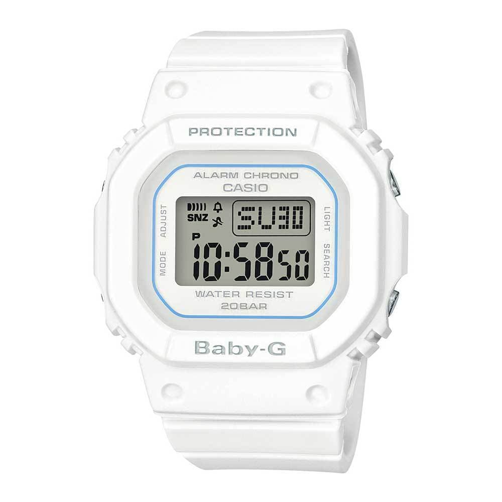 CASIO BABY-G BGD-560-7DR DIGITAL QUARTZ WHITE RESIN WOMEN'S WATCH - H2 Hub Watches