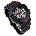 CASIO G-SHOCK G-9100-1DR PROFESSIONAL DIGITAL QUARTZ BLACK RESIN MEN'S WATCH - H2 Hub Watches