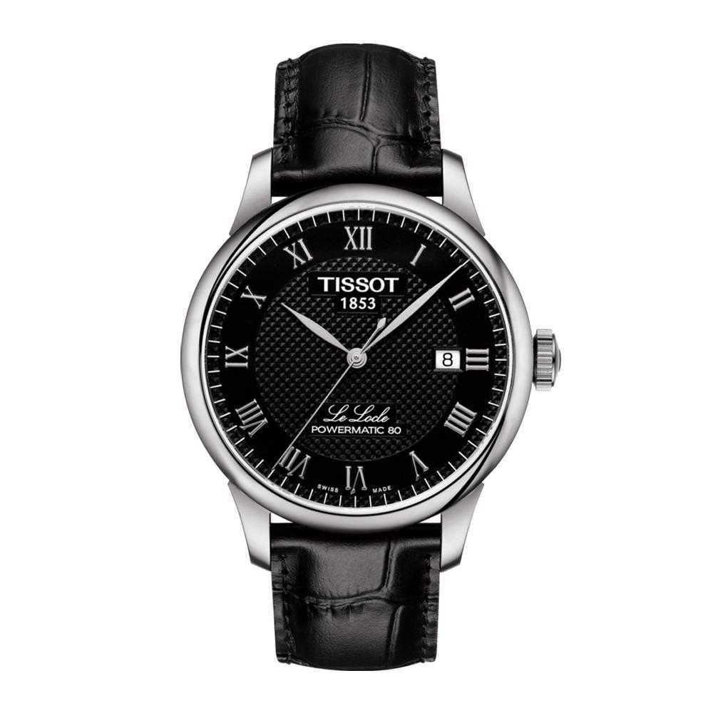 TISSOT T0064071605300 LE LOCLE POWERMATIC 80 MEN'S WATCH - H2 Hub Watches