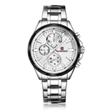NAVIFORCE NF9089 S/W STAINLESS STEEL MEN'S WATCH