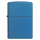 CLASSIC HIGH POLISH BLUE ZIPPO LOGO LIGHTER #20446