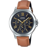 CASIO GENERAL MTP-V300L-1A3UDF ANALOG BLACK MULTI DIAL WATCH MEN'S MEN'S