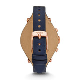 ORIGINAL BOYFRIEND CHRONOGRAPH NAVY LEATHER ES3838 MEN’S WATCH
