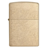 ZIPPO ARMOR TUMBLED BRASS LIGHTER #28496