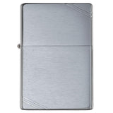 ZIPPO HIGH POLISH CHROME LIGHTER VINTAGE WITH SLASHES #230