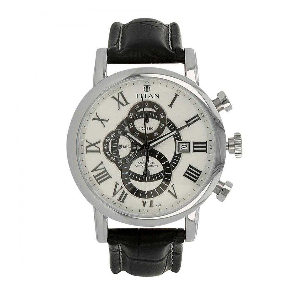 TITAN ANALOG 9234SL01 MEN'S WATCH - H2 Hub Watches