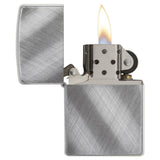ZIPPO #28182 DIAGONAL WEAVE EXCLUSIVE LIGHTER