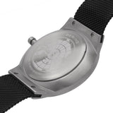 BERING 33441-102 CHRONOGRAPH BRUSHED SILVER BLACK  MESH BRACELET MEN'S WATCH