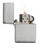 ZIPPO #1935 BRUSHED BRASS WINDPROOF POCKET LIGHTER
