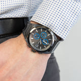 FOSSIL FS5830 EVERETT CHRONOGRAPH SMOKE STAINLESS STEEL MEN'S WATCH