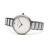 BERING 30534-754 WHITE CERAMIC BAND STAINLESS STEEL WOMEN'S WATCH