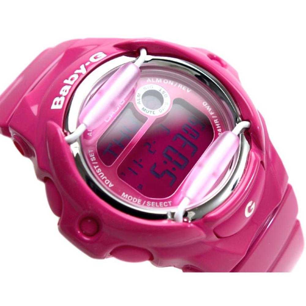 CASIO BABY-G BG-169R-4BDR DIGITAL QUARTZ PINK RESIN WOMEN'S WATCH - H2 Hub Watches