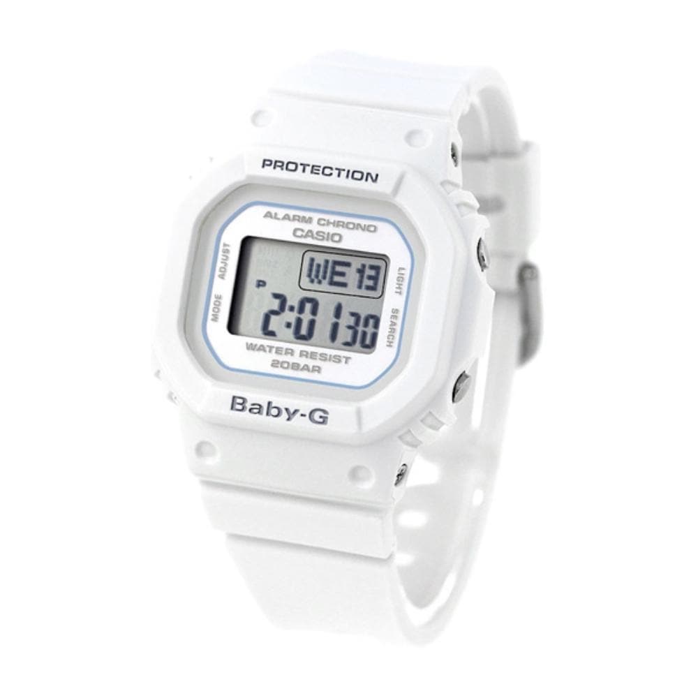 CASIO BABY-G BGD-560-7DR DIGITAL QUARTZ WHITE RESIN WOMEN'S WATCH - H2 Hub Watches