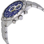 SEIKO GENERAL SSB185P1 CHRONOGRAPH STAINLESS STEEL MEN'S SILVER WATCH - H2 Hub Watches