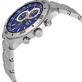 SEIKO GENERAL SSB185P1 CHRONOGRAPH STAINLESS STEEL MEN'S SILVER WATCH - H2 Hub Watches