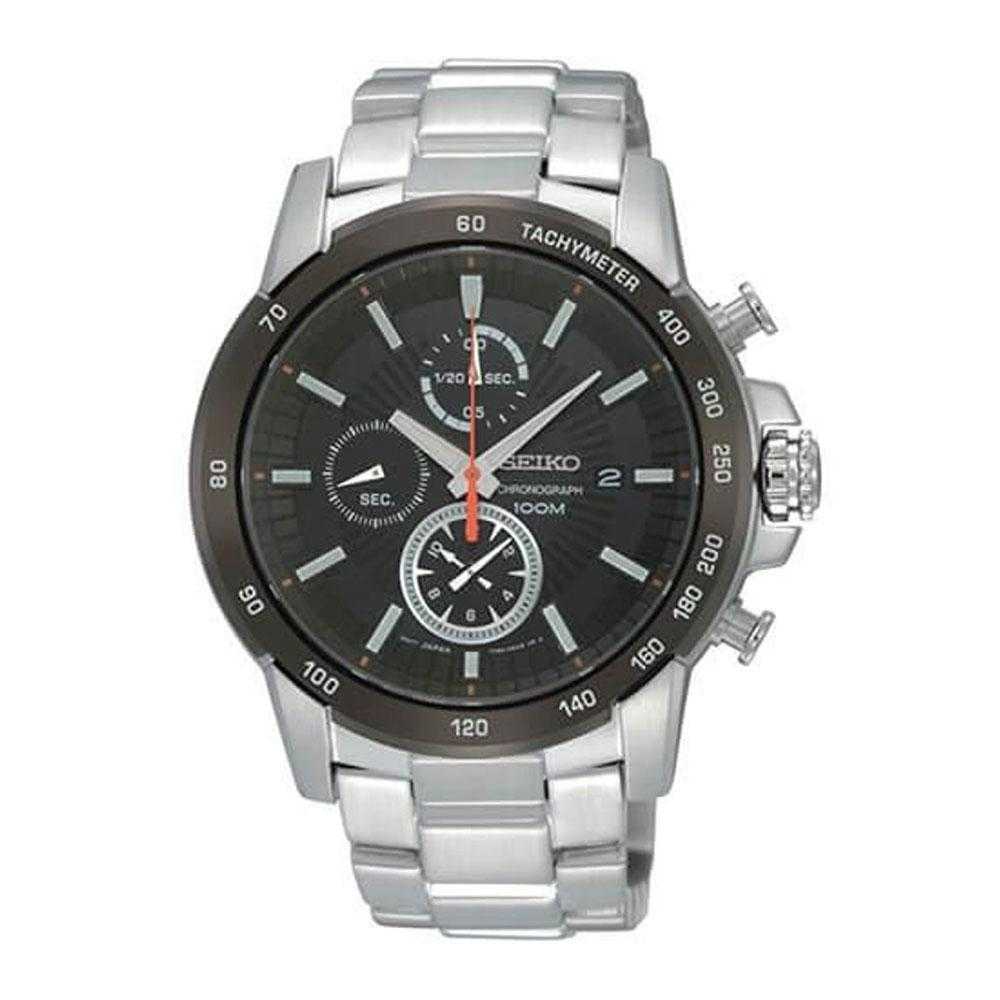 SEIKO GENERAL SNDC75P1 CHRONOGRAPH STAINLESS STEEL MEN'S WATCH - H2 Hub Watches