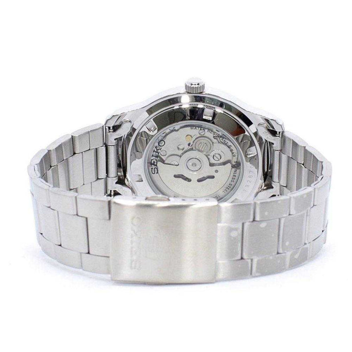 SEIKO 5 CLASSIC SNKP11K1 AUTOMATIC STAINLESS STEEL MEN'S SILVER WATCH - H2 Hub Watches