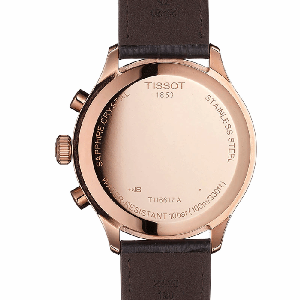 TISSOT T1166173603700 CHRONO XL CLASSIC MEN'S WATCH - H2 Hub Watches