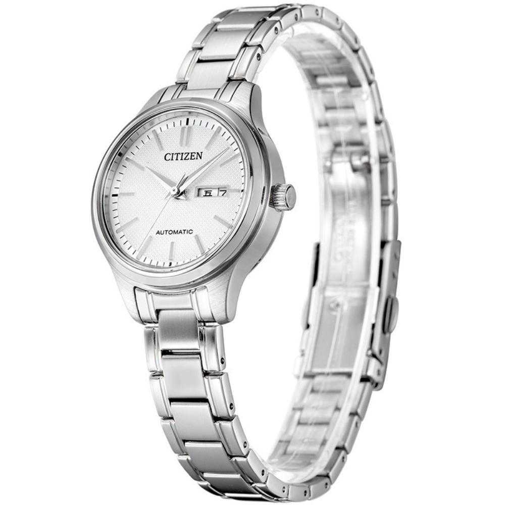 CITIZEN PD7140-58AB AUTOMATIC SILVER STAINLESS STEEL WOMEN'S WATCH - H2 Hub Watches