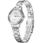 CITIZEN PD7140-58AB AUTOMATIC SILVER STAINLESS STEEL WOMEN'S WATCH - H2 Hub Watches