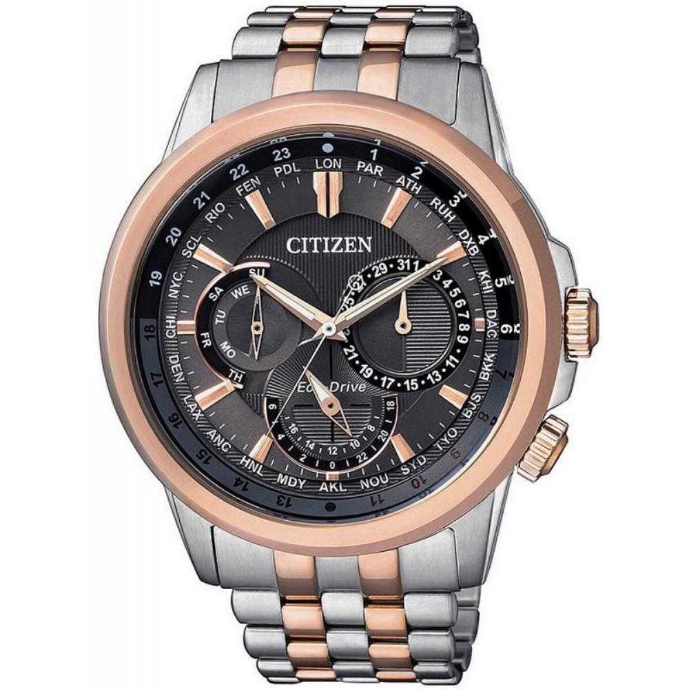 CITIZEN BU2026-65H ECO-DRIVE TWO TONE STAINLESS STEEL MEN'S WATCH - H2 Hub Watches