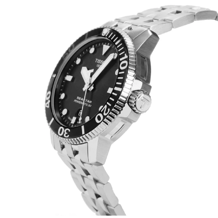 TISSOT T1204071105100 SEASTAR 1000 POWERMATIC 80 MEN'S WATCH - H2 Hub Watches