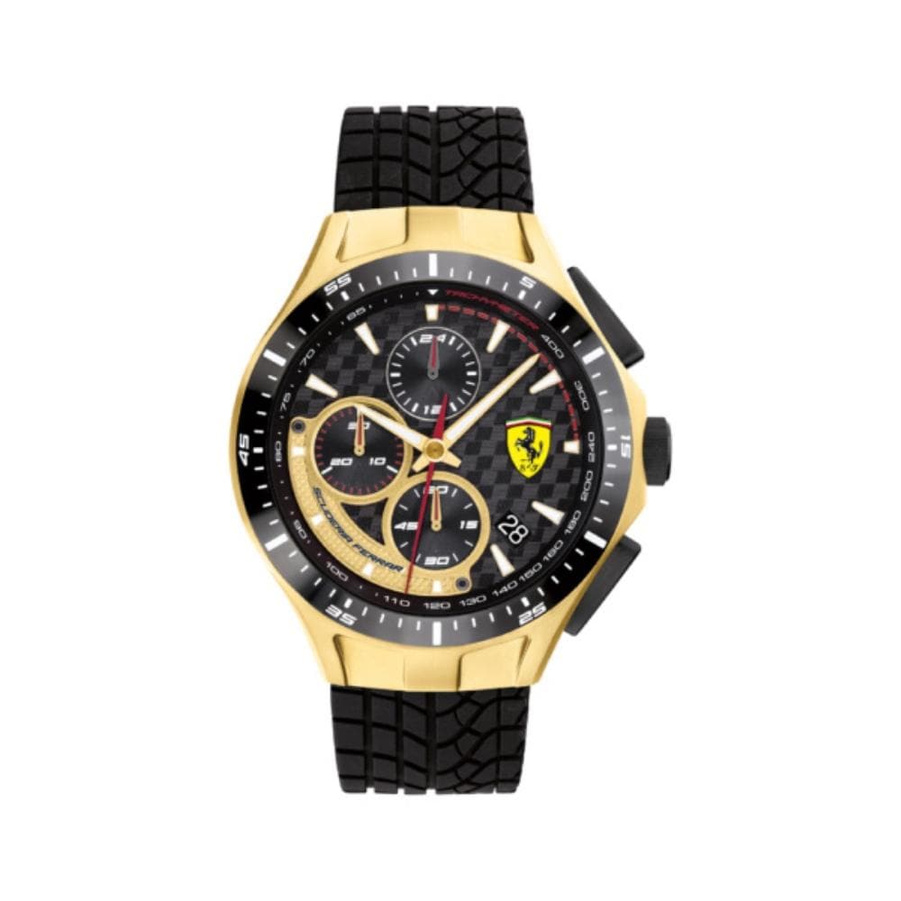 FERRARI RACE DAY SILICONE STRAP 0830700 MEN'S WATCH - H2 Hub Watches