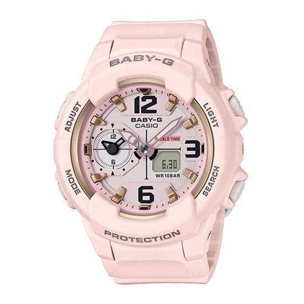 CASIO BABY-G BGA-230SC-4BDR DIGITAL QUARTZ PINK RESIN WOMEN'S WATCH - H2 Hub Watches