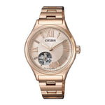 CITIZEN PC1003-58X AUTOMATIC ROSE GOLD STAINLESS STEEL WOMEN'S WATCH - H2 Hub Watches