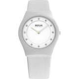 BERING 32030-659 WHITE LEATHER WOMEN WATCH