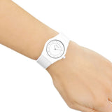 BERING 32030-659 WHITE LEATHER WOMEN WATCH
