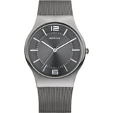 BERING CERAMIC 32039-309 GRAY STAINLESS STEEL MEN WATCH